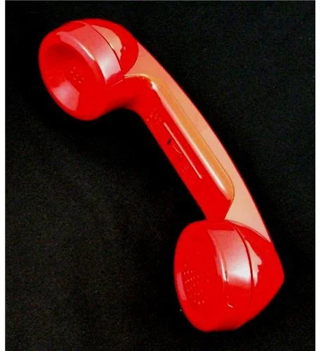 006547-VM2-PAK Replacement Handset – Red ITT-HANDSET-RD