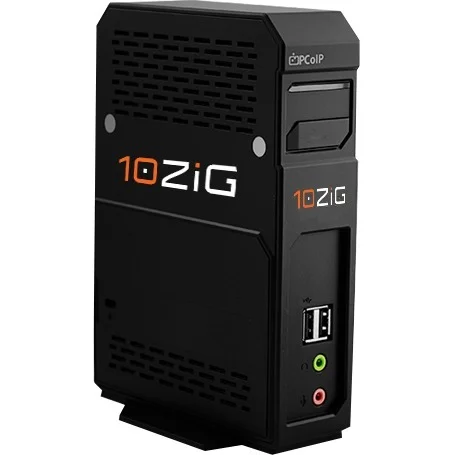 10ZiG V1200 V1200-QP Desktop Slimline Zero Client – Teradici Tera2140 – TAA Compliant