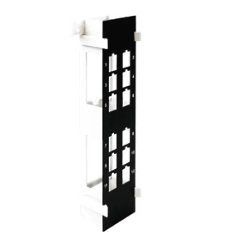 12 PORT BLANK PATCH PANEL WAV-BPPWM-12
