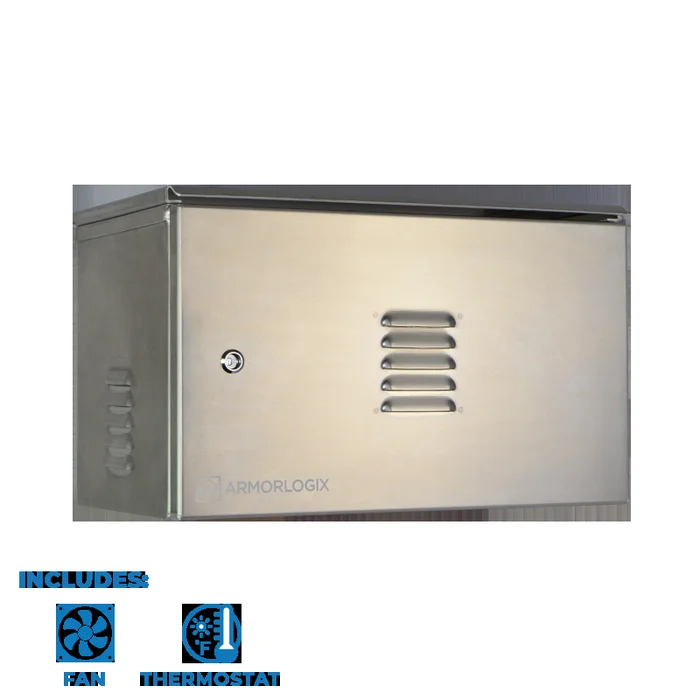 13″ X 22″ X 13″ Nema 3 Enclosure With Fan Al132213N3-Ft