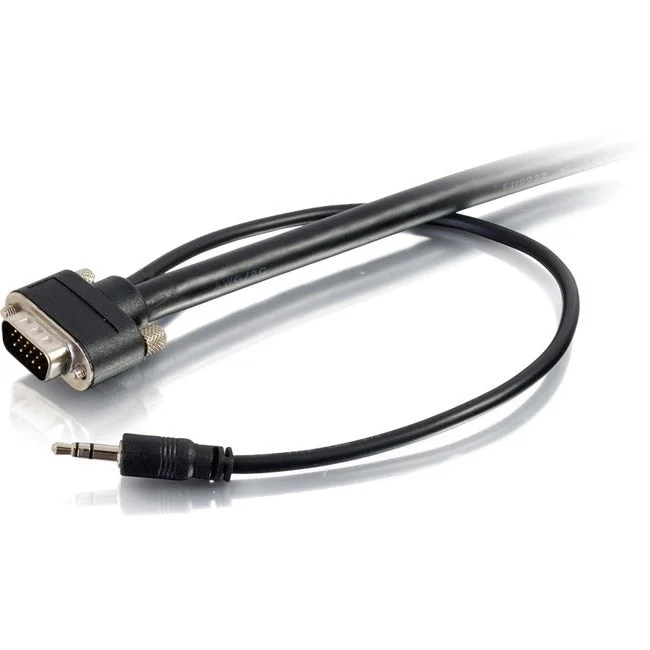 15Ft Select Vga + 3.5Mm Stereo Audio A/V Cable M/M – In-Wall Cmg-Rated