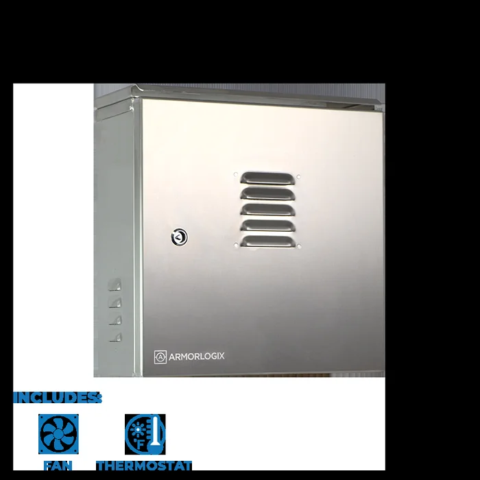 16″ X 16″ X 6″ Nema 3 Enclosure With Fan Al161606N3-Ft