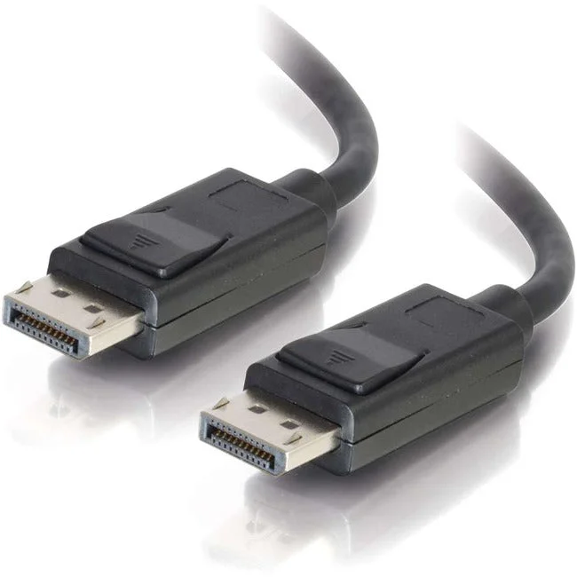 1Ft Displayport Cable With Latches 8K Uhd M/M – Black
