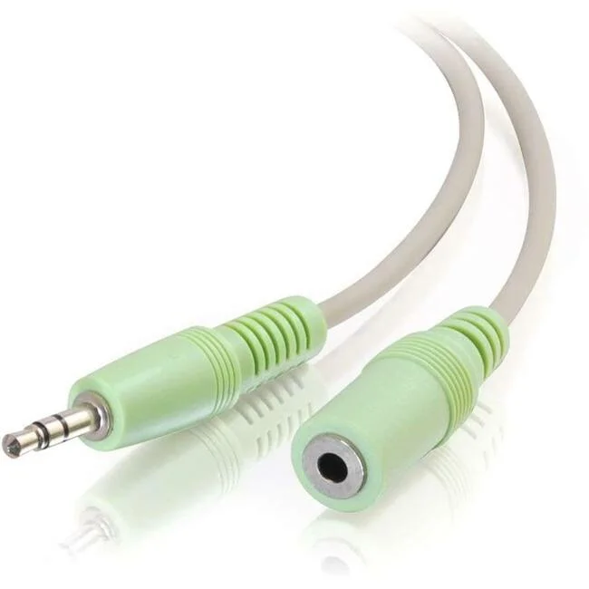 25Ft 3.5Mm M/F Stereo Audio Extension Cable (Pc-99 Color-Coded)