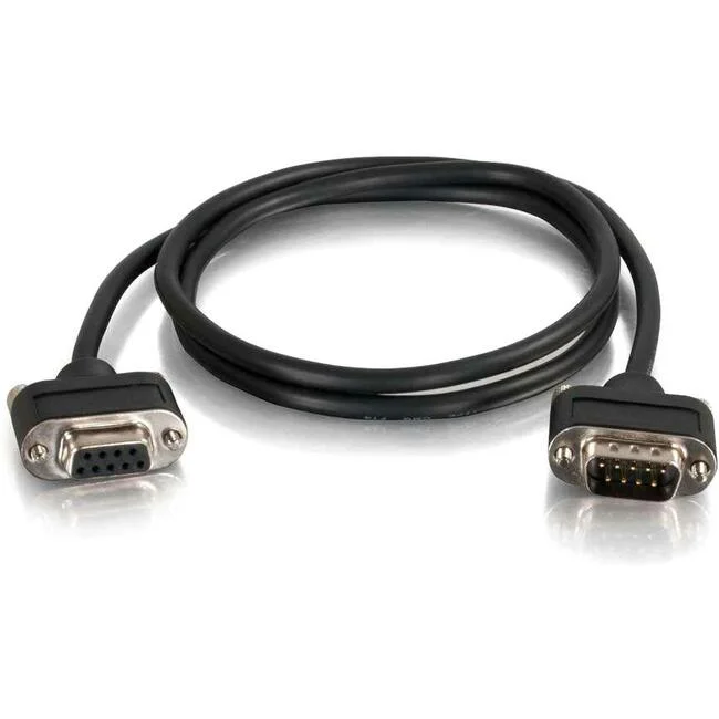 35Ft Cmg-Rated Db9 Low Profile Cable M-F