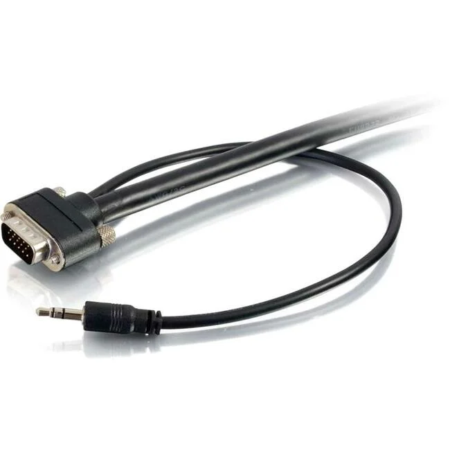 35Ft Select Vga + 3.5Mm Stereo Audio A/V Cable M/M – In-Wall Cmg-Rated