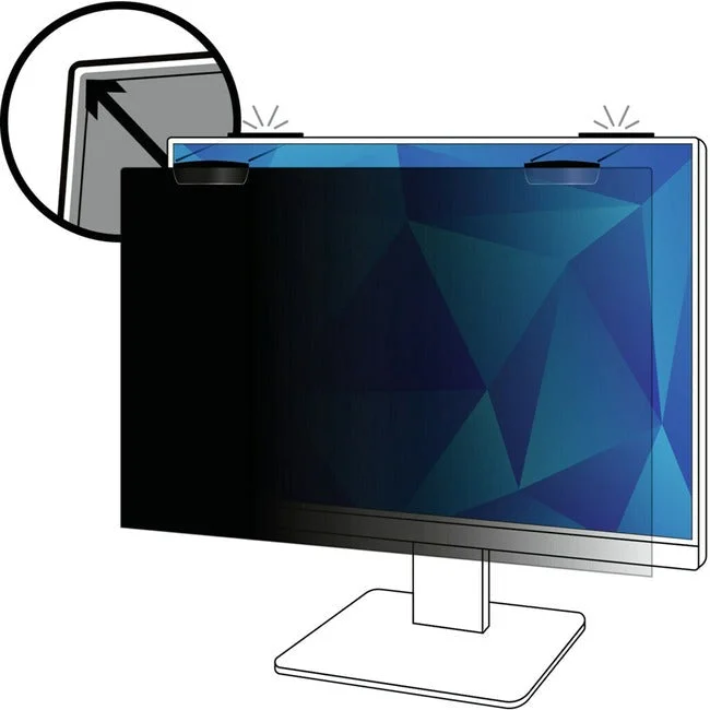 3M Privacy Screen Filter Black Pf240W9Em