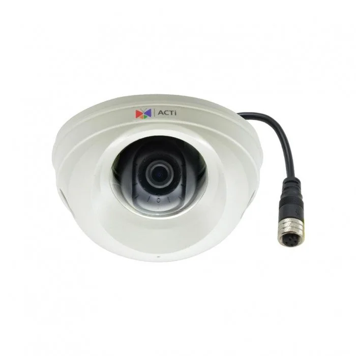 Acti E99M 3Mp Mobile Vehicle Outdoor Mini Dome Camera – 2.1Mm Lens
