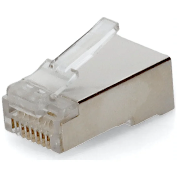 AddOn 100-Pack of Cat6 Shielded RJ-45 Male Non-Terminated Connectors ADD-CAT6SCNCT-100PC