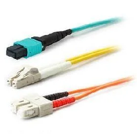 Addon Networks Add-Lc-Lc-100M5Om3-Oa Fibre Optic Cable 100 M Om3 Aqua Colour