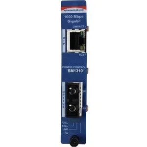 Advantech Slide-In Modular Media Converter 10/100/1000Mbps to Fiber Series IMC-771-MM
