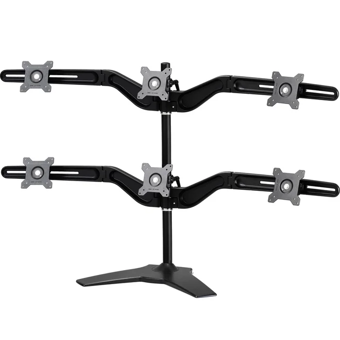 Amer Hex Flat Panel Monitor Stand support VESA Mounting