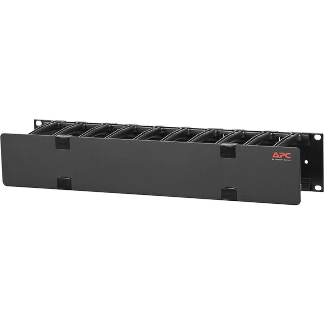 APC by Schneider Electric Horizontal Cable Manager, 2U X 4 Deep AR8600AWHT