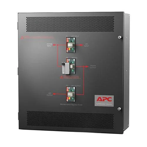 Apc Sbpsu10K15F-Wp Push-Button Panel Black