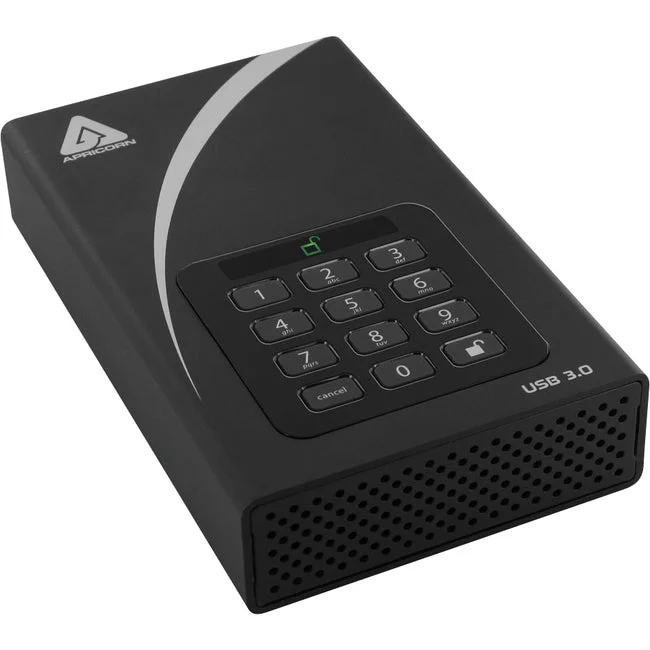 Apricorn Aegis Padlock Adt-3Pl256-2000 2 Tb Hard Drive – 3.5″ External