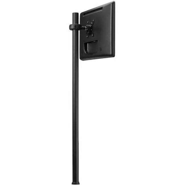 Atdec 45.25in pole desk mount with one display head – Loads up to 26.5lb – VESA 75×75, 100×100 SD-DP-1150