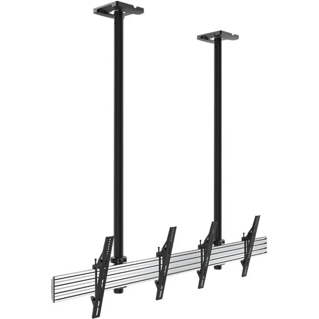 Atdec ADBS 2×1 ceiling menu board mount for 50-65 displays (Black)” ADBS-2X1-17T2C