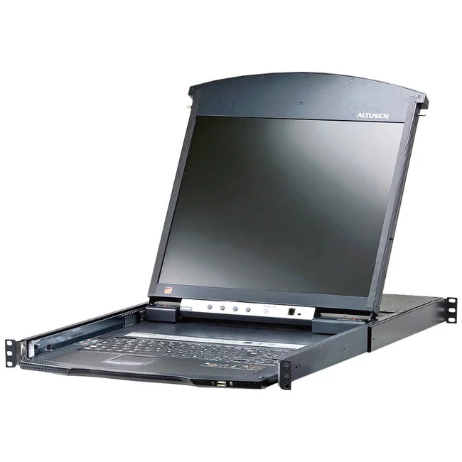 Aten 16-Port 19In. Dual Rail Cat5 Lcd Kvm Over The Net-Taa Compliant