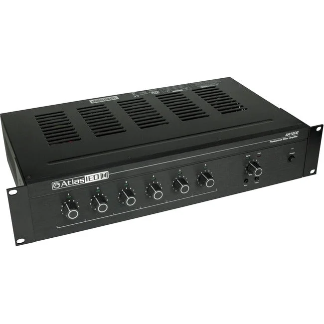 AtlasIED AA120G Amplifier – 120 W RMS – 6 Channel