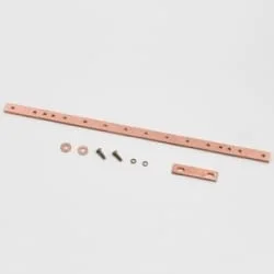 B-Line SB57903 | Universal Ground Bar, 3/4″Hx19″X3/16″D, Includes Splice Plate, Hardware, Copper