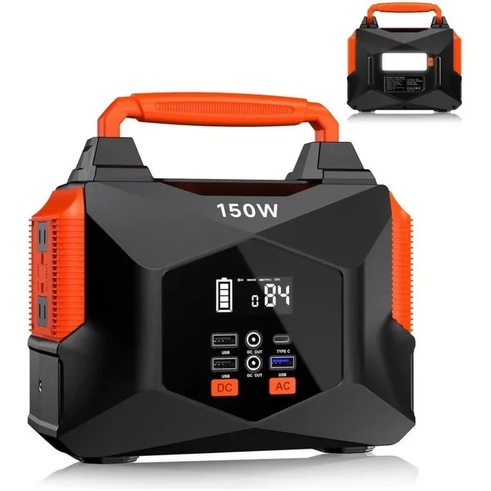 Bailibatt HP150 Portable Power Station 150W (Peak 300W) – Orange