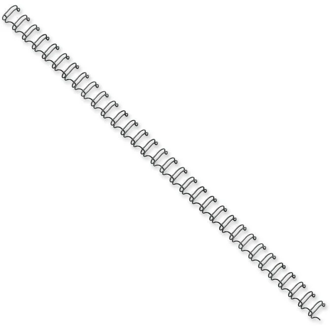 Binding Spines Wire – Black 3/8In 25Pk,Dds Must Be Ordered In Multiples Of Case