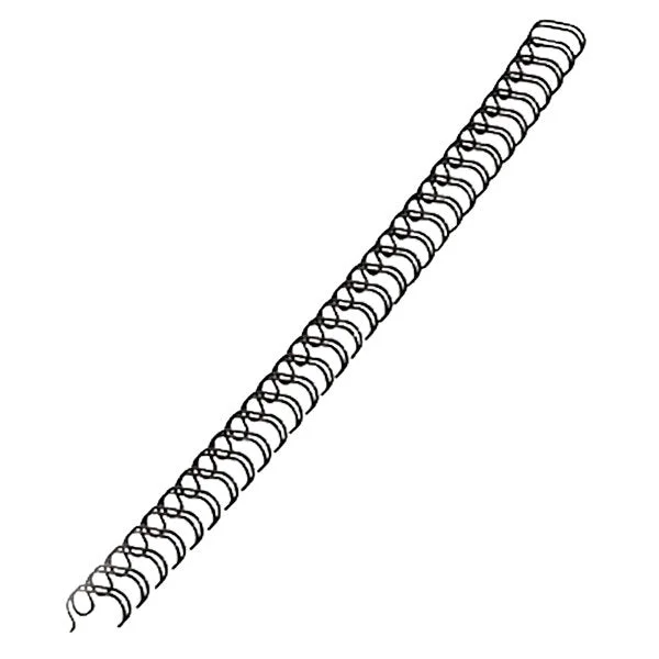 Binding Spines Wire – Black 9/16In 25Pk,Dds Must Be Ordered In Multiples Of Case