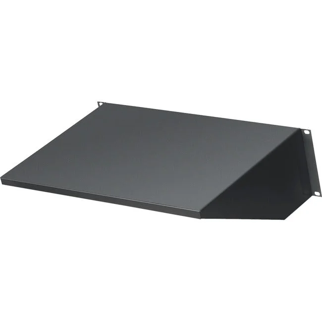 Black Box RMTS04 Mounting Shelf for Server, Network Equipment – Black – TAA Compliant