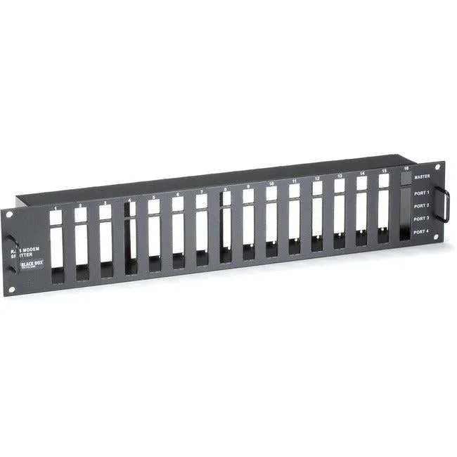 Black Box RS232 Passive Splitter Rackmount Chassis – 2U, RJ45 TL400A
