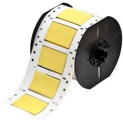 Brady Corporation B33D-750-2-344YL | Wire Marking Sleeve, Heat Shrink, 2-Side, 3:1, 2″ Width X 0.75″ Diameter, 1.25″ Height, 0.25″ Recovered Diameter, Fluid Resistant, Polyolefin, Yellow, 250 Per Roll