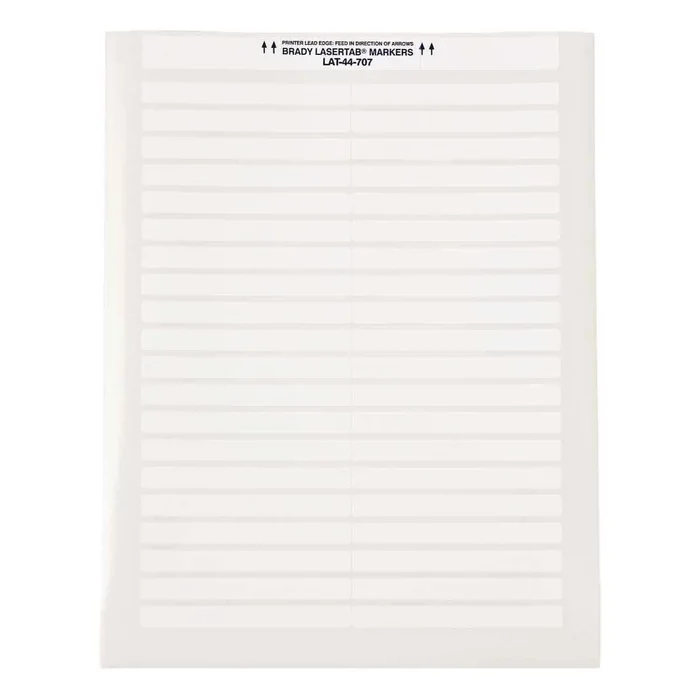 Brady Corporation LAT-44-707-2.5 | Laser Printable Label