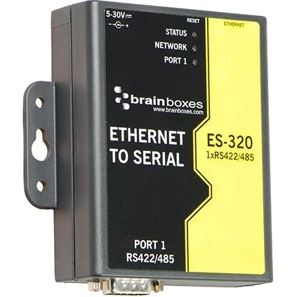 Brainboxes 1 Port RS422/485 Ethernet to Serial Adapter ES-320