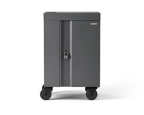 Bretford Cube Cart Mini Portable Device Management Cart Charcoal