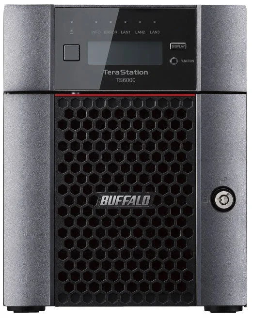 Buffalo TeraStation 6400DN 8TB 4-Bay Desktop NAS, Intel Atom C3538, 2.10GHz, 8GB RAM, 2xUSB – TS6400DN0802