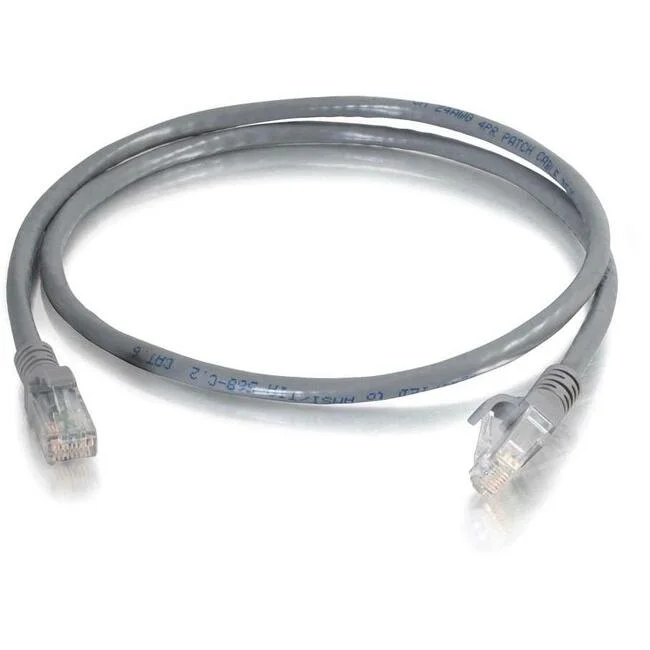 C2G 100Ft Cat6 Snagless Utp Unshielded Ethernet Network Patch Cable (Taa) – Gray – Patch Cable – Taa Compliant – Rj-45 (M) To Rj-45 (M) – 100 Ft – Utp – Cat 6 – Molded, Snagless, Stranded – Gray