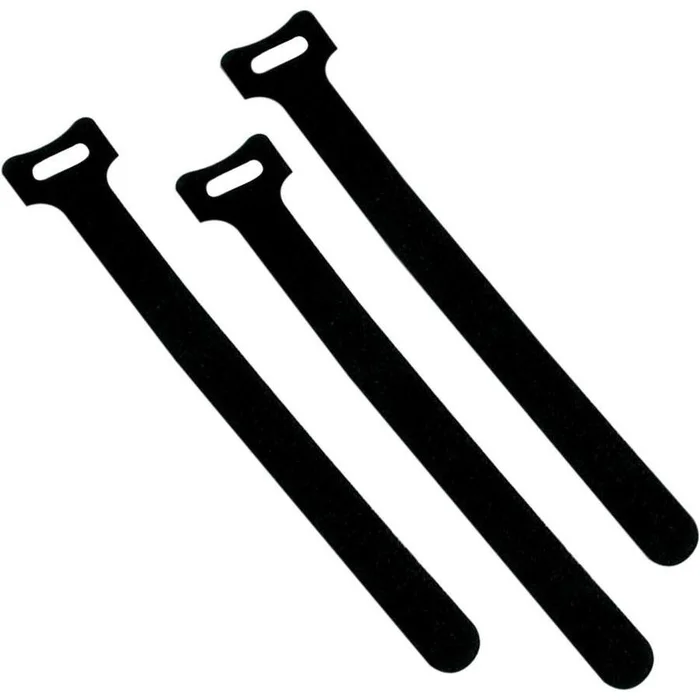 C2G Cable Wraps – Black – 50pk
