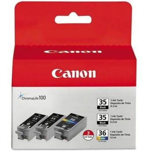 Canon CLI-36/PGi-35 Ink Cartridge – Black, Color