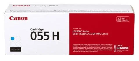 Canon Imageclass Toner 055 Ink Cartridge 1 Pc(S) Original High (Xl) Yield Cyan