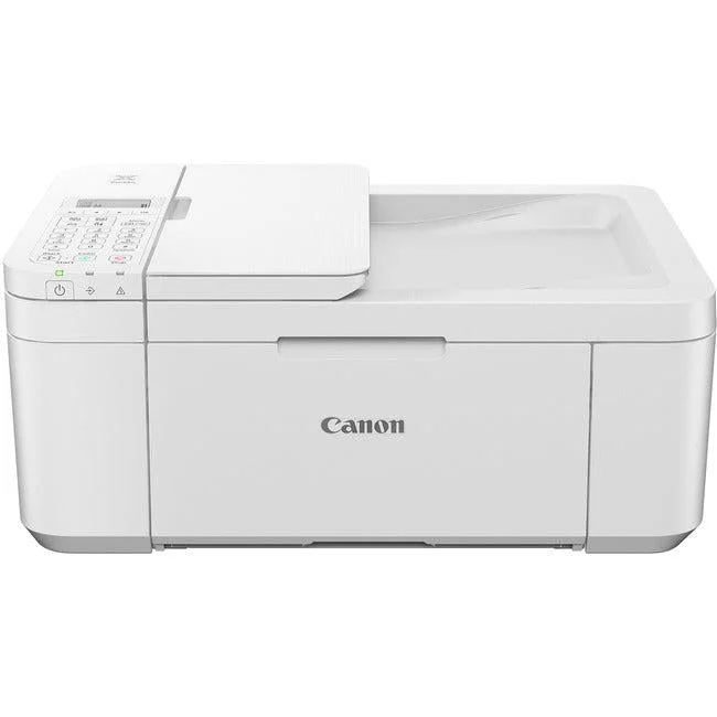 Canon PIXMA TR4720 Inkjet Multifunction Printer-Color-White-Copier/Fax/Scanner-4800×1200 dpi Print-Automatic Duplex Print-100 sheets Input-Color Flatbed Scanner-1200 dpi Optical Scan-Color Fax-Wireless LAN 5074C022