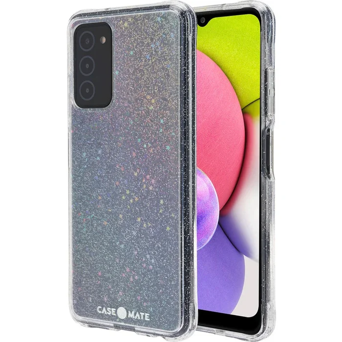Case-Mate Sheer Stardust Case for Galaxy A03s, Up to 10 Feet of Drop Protection | Shop Now