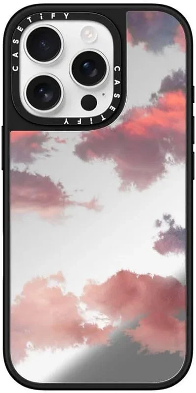 CASETiFY Mirror Phone Case with MagSafe for iPhone 15 Pro Max – Clouds