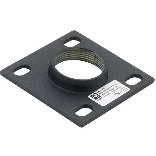 Chief Cma 4″ Flat Ceiling Plate Cma-105