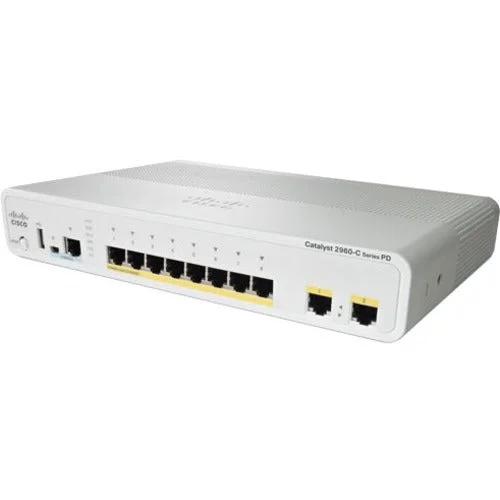 Cisco Catalyst 2960C Switch 8 FE WS-C2960C-8TC-L-RF
