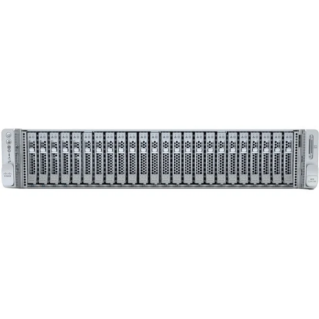 Cisco HyperFlex Barebone System – 2U Rack-mountable – 2 x Processor Support HXAF-E-240-M6SX