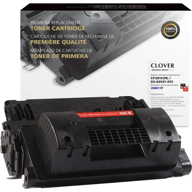 Clover Technologies Remanufactured High Yield Laser Toner Cartridge – Alternative for HP CF281X – Black – 1 Pack 200817P