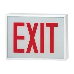Cooper Lighting CHX71 | Single Faced Led Exit, No Arrow