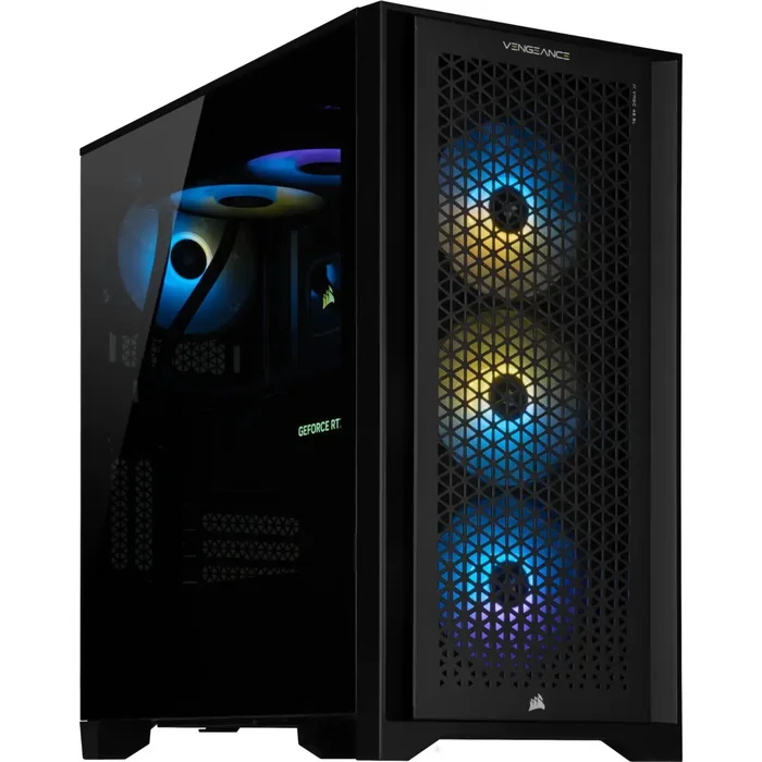 Corsair VENGEANCE i7400 Gaming Desktop Computer – Intel Core i5 13th Gen i5-13600K – 16 GB RAM DDR4 SDRAM – 1 TB M.2 PCI Express NVMe SSD – Mid-tower
