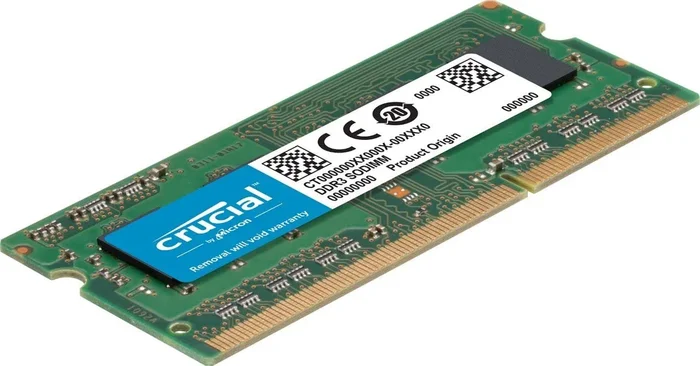 Crucial 4GB DDR3-1333 Non-ECC SODIMM RAM, 204-pin Memory Module for Mac- CT4G3S1339M