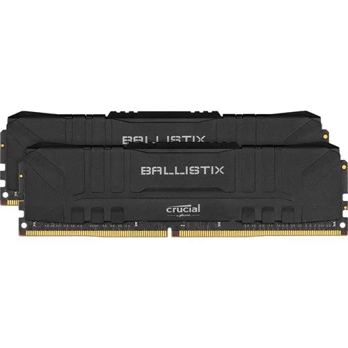 Crucial Ballistix 16GB (2x8GB) DDR4-3200 Desktop Gaming Memory, 288-pin RAM (Black) – BL2K8G32C16U4B