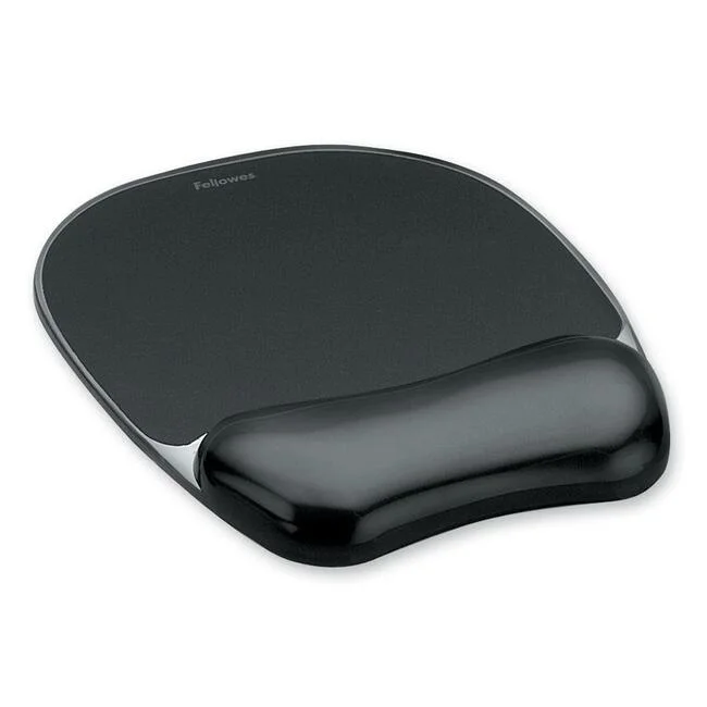 Crystals Gel Mousepad Wrist Support Black